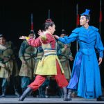 花木蘭舞劇－＜第二幕＞花木蘭與衛將軍的相遇。中演公司／提供